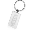 Silver Rectangle Keychains