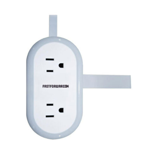 Small Travel Power Strip with 4Ft Extension Cord