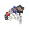 Star Shaped Retractable Badge Reel with Belt Clip