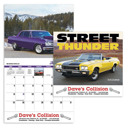 Street Thunder Appointment Calendar