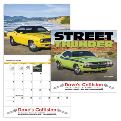 Street Thunder Appointment Calendar