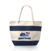 Striped Canvas Tote Bags