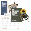 The Norman Rockwell Saturday Evening Post 13 Month Window Calendar