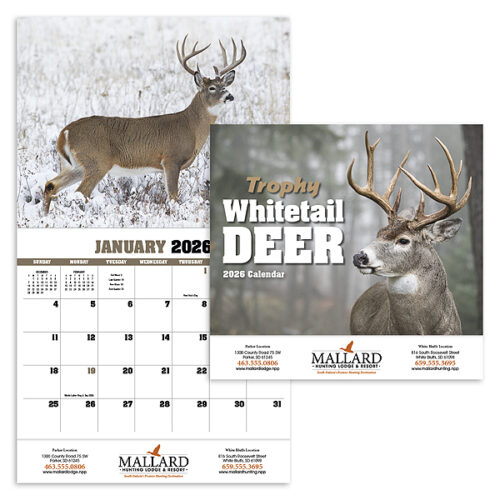 Trophy Whitetail Deer Appointment Calendar