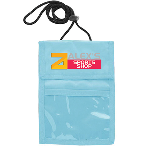 TwoPocketFlapNeckWallet-LightBlue