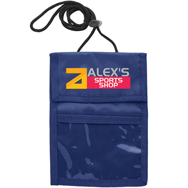 TwoPocketFlapNeckWallet-Navy