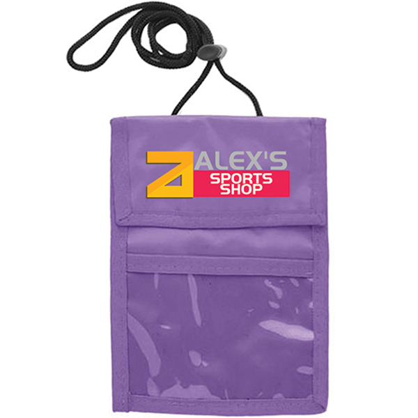 TwoPocketFlapNeckWallet-Purple