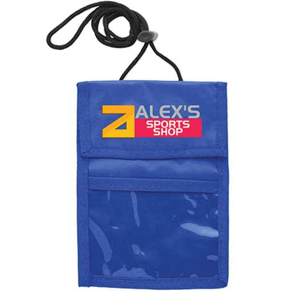 TwoPocketFlapNeckWallet-RoyalBlue