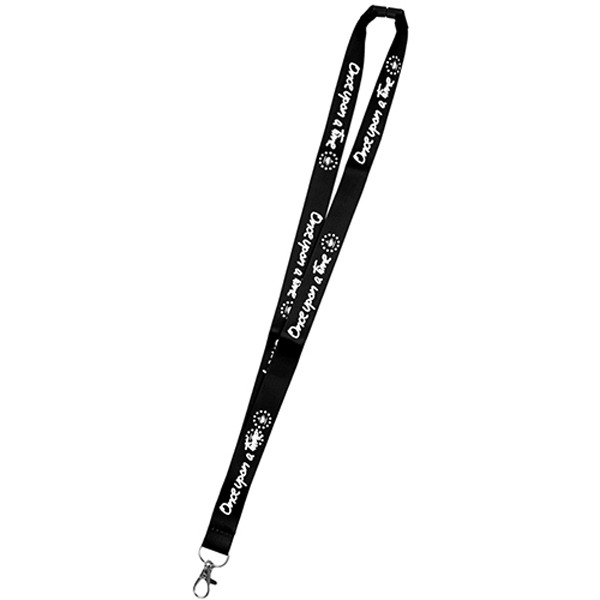 USAMadeDyeSubLanyardwithSafetyBreakaway-Black