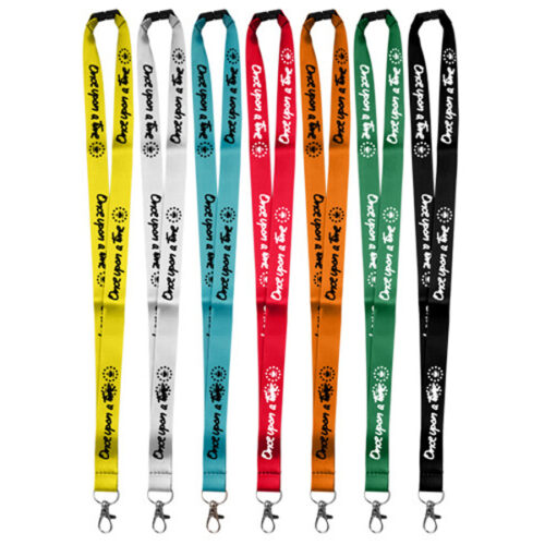 USA Made Dye-Sub Lanyard with Safety Breakaway