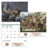 Wildlife Canvas 13 Month Stapled Calendar