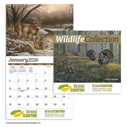 Wildlife Collection Appointment Calendar