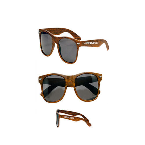 Wood Tone Sunglasses