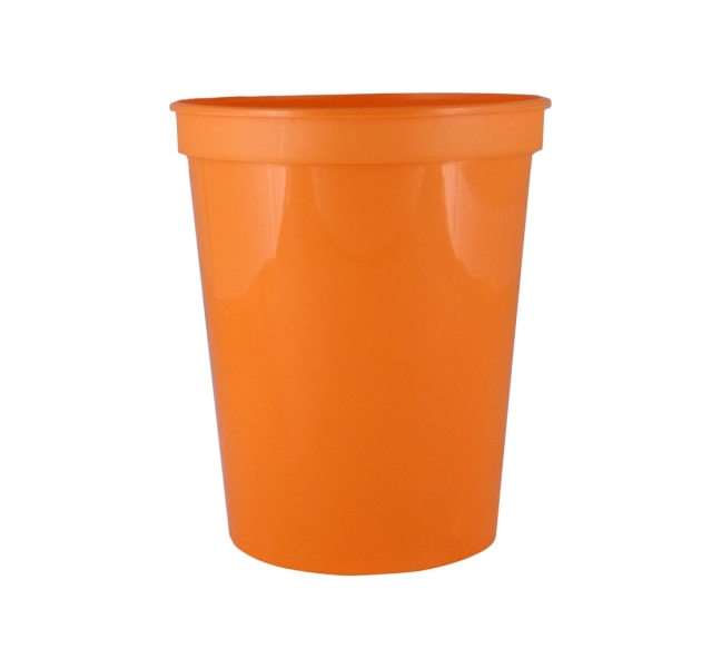 orange 16 oz smooth stadium cup – Swag My Gear