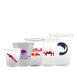 Soft Sided Clear Plastic Cups