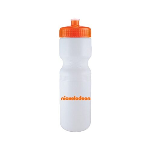 28 oz White Bike Bottle
